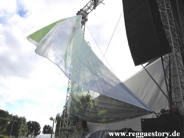 Summerjam 2012 - B&uuml;hnenschaden