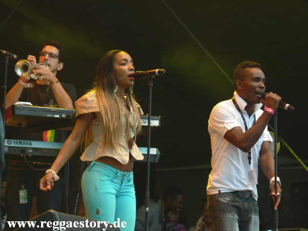 Summerjam 2012 - Sandy Smith & Kemar Williams