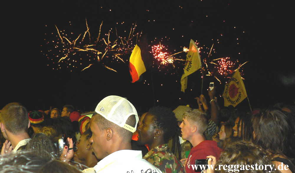 Summerjam 2012 - Abschlussfeuerwerk
