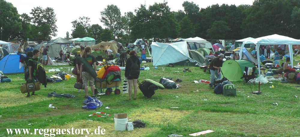 Summerjam 2012 - Abreise