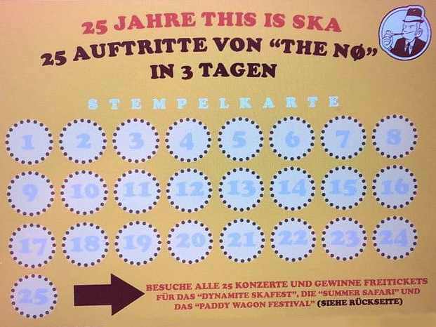 The N&ouml; - Stemplekarte