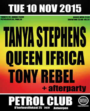 Tony Rebel & Queen Ifrica - Antwerpen