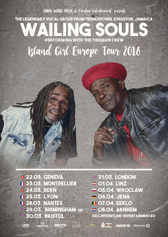 Wailing Souls - Tour with Fireman Crew