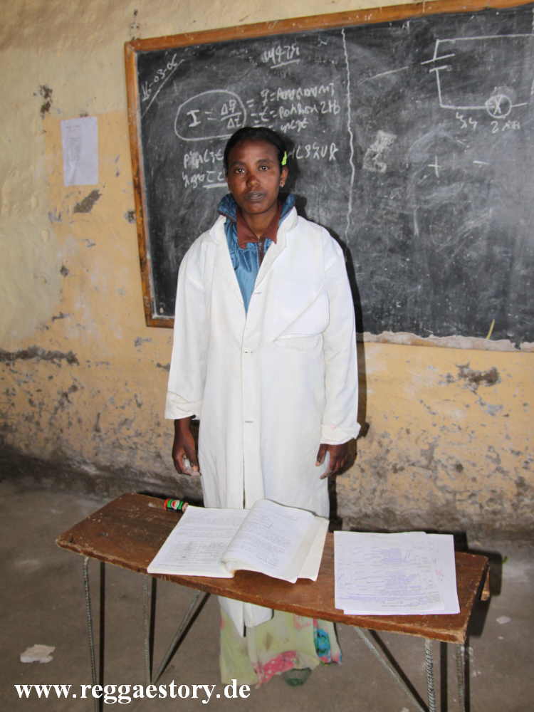 Ethiopia - Amhara - Chinese Road - Schule