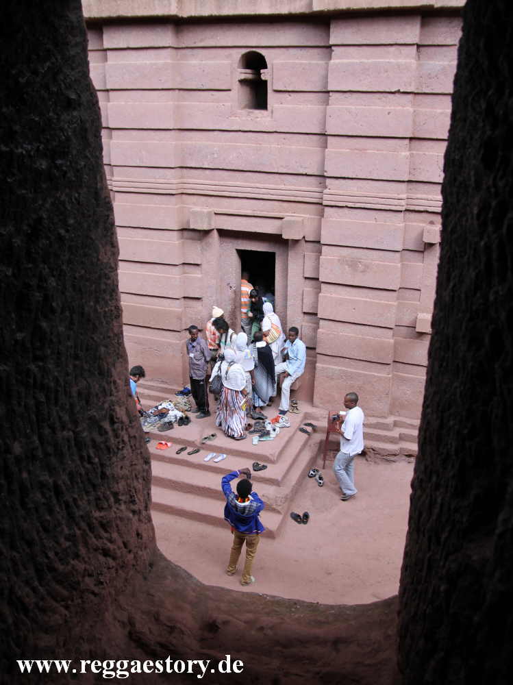 Lalibela - Biete Emmanuel / Emmanuel-Kirche