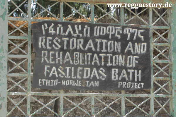 Ethiopia - Amhara - Gondar - Bad des Fasilidas
