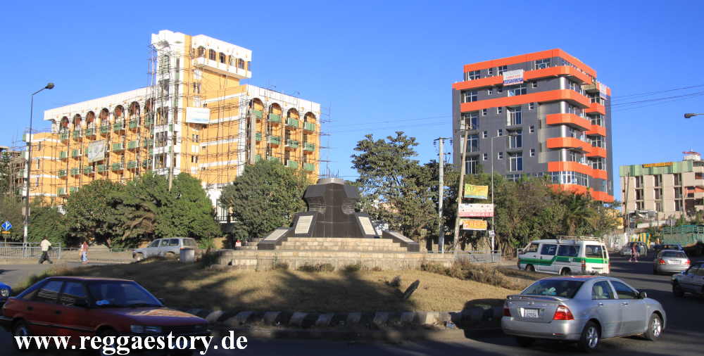 Ethiopia - Addis Ababa - Bob Marley Square