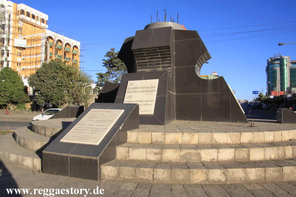 Ethiopia - Addis Ababa - Bob Marley Square