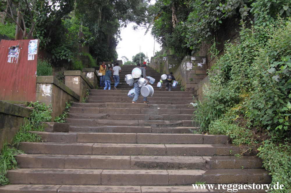 Alte kaiserliche Treppe - Addis Ababa