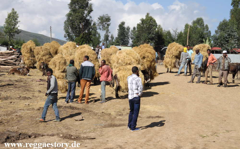 Ethiopia - Strohmarkt