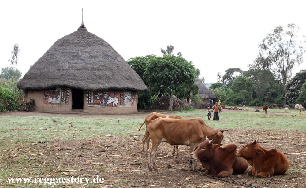 Ethiopia - Rundh&uuml;tte