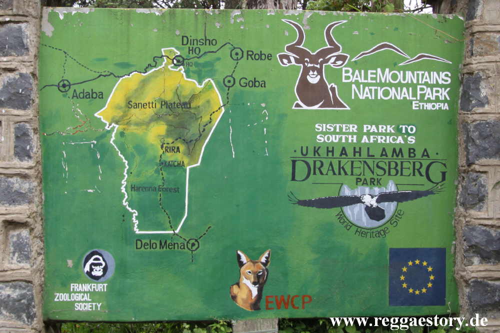 Ethiopia - Oromia - Bale Mountains National Park HQ - Dinsho