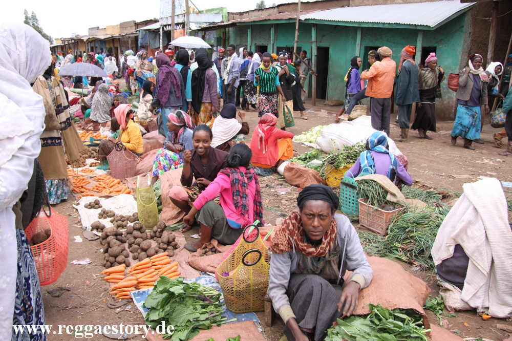 Ethiopia - Oromia - Bekoji - Market