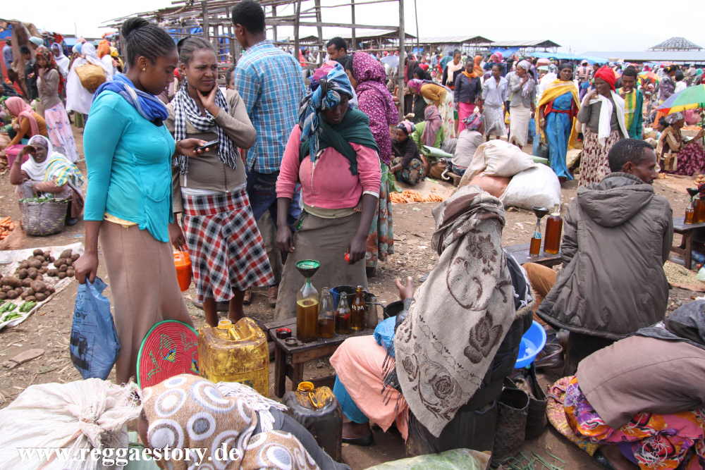 Ethiopia - Oromia - Bekoji - Market