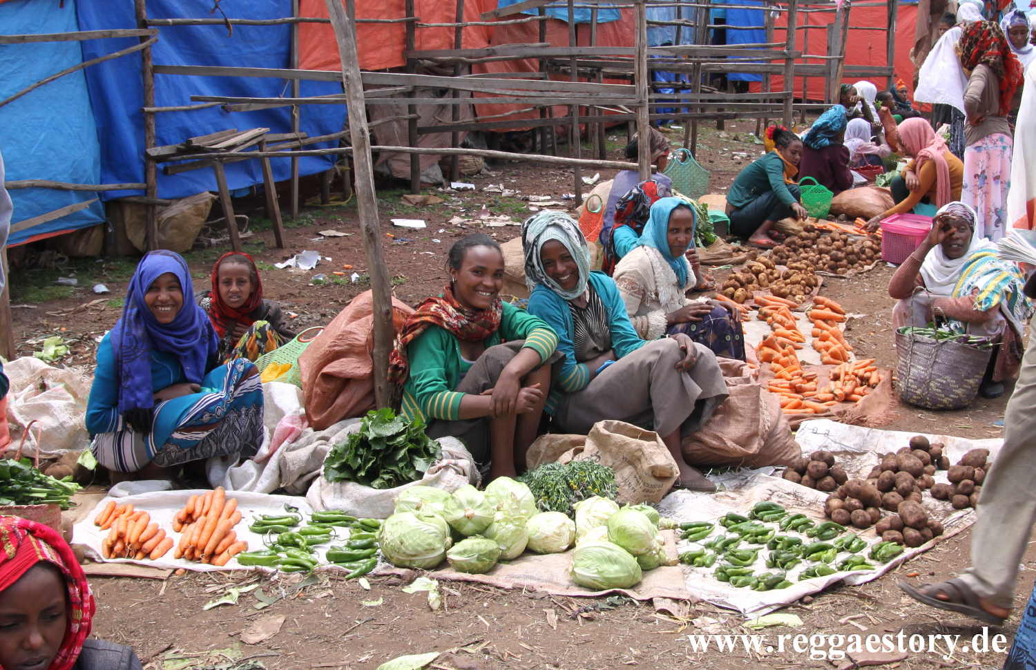 Market in Bekoji
