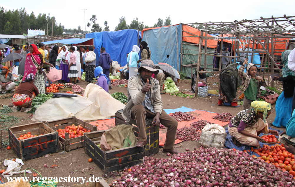 Ethiopia - Oromia - Bekoji - Market