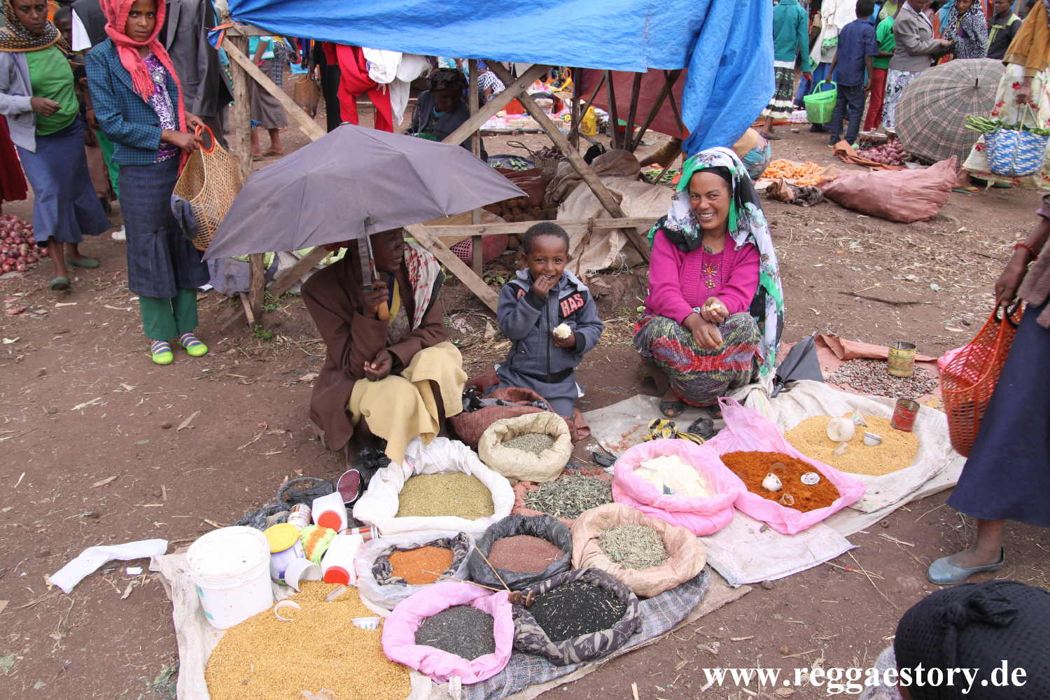 Ethiopia - Oromia - Bekoji - Market