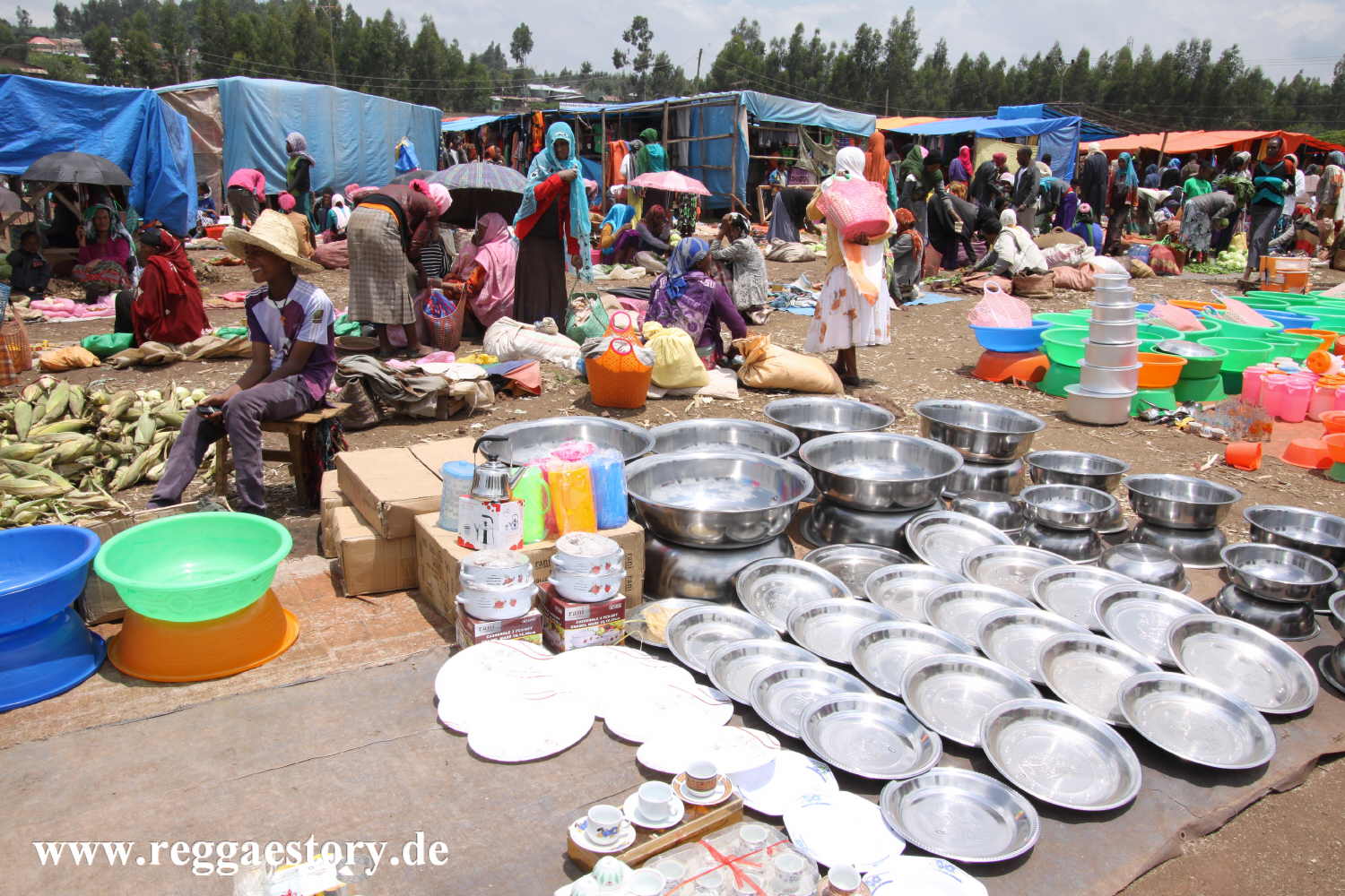 Ethiopia - Oromia - Bekoji - Market
