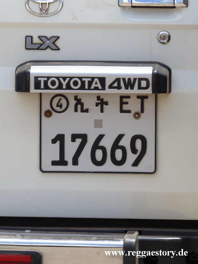 Ethiopia - Oromia - Assela - Car Number