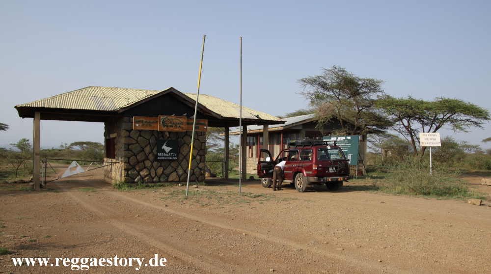 Ethiopia - Awash Nationalpark - Entrance