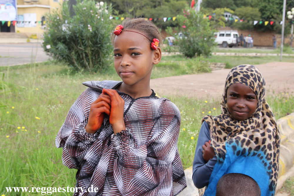 Ethiopia - Harar - Children @ Ras Makonnen Monument