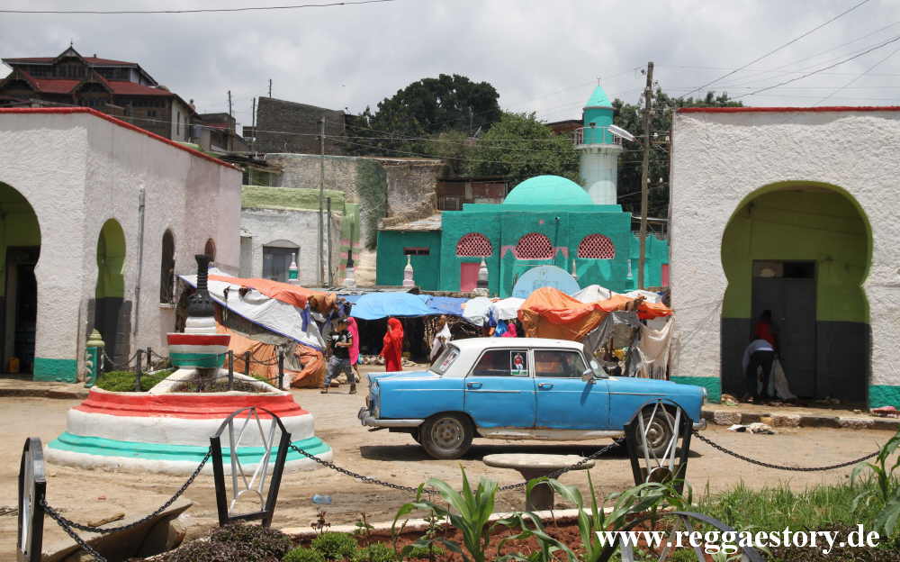 Ethiopia - Harar - Jugol - Fleischmarkt - Gidir Megala