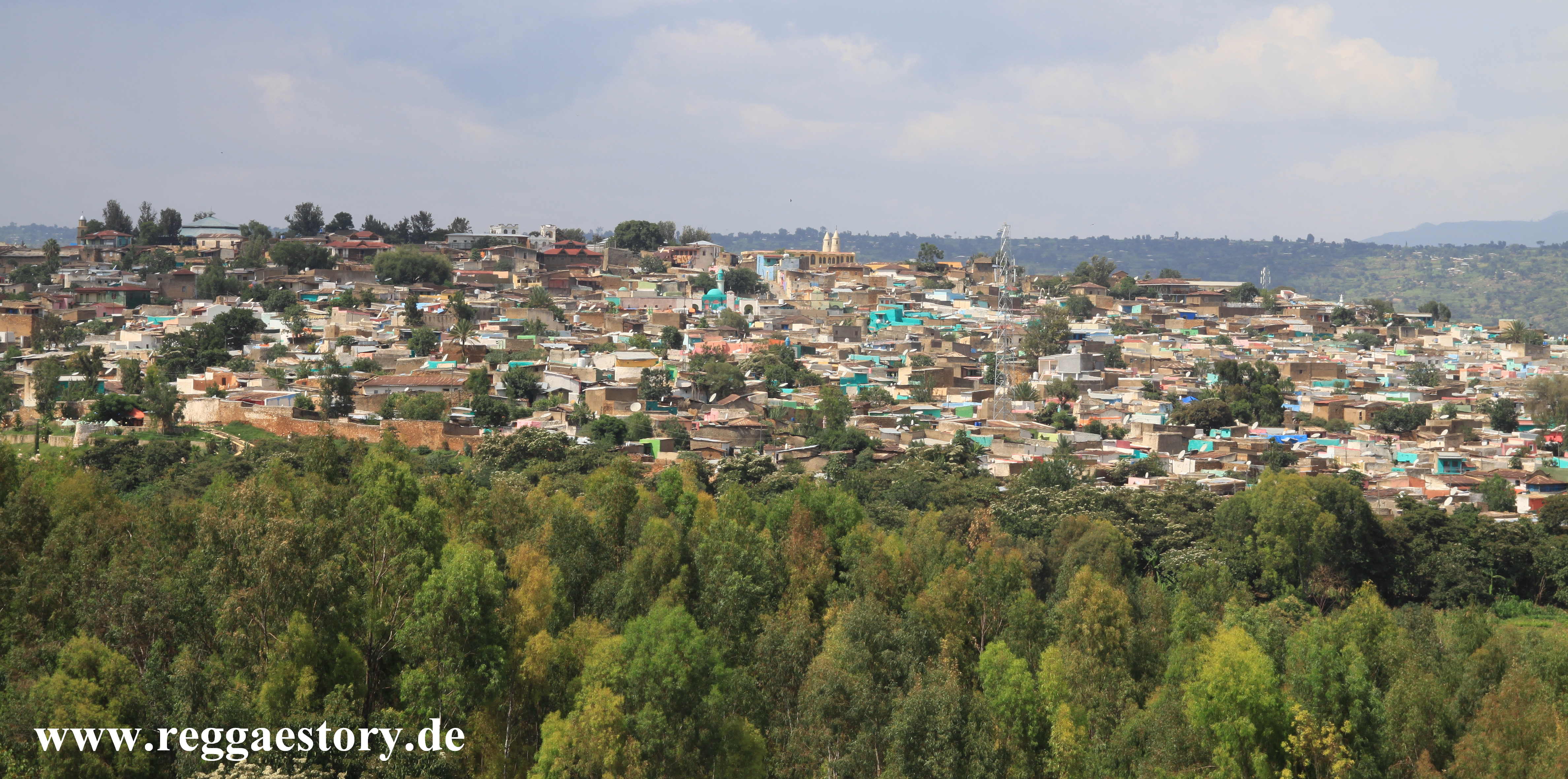 Ethiopia - Harar - Jugol aus der Ferne