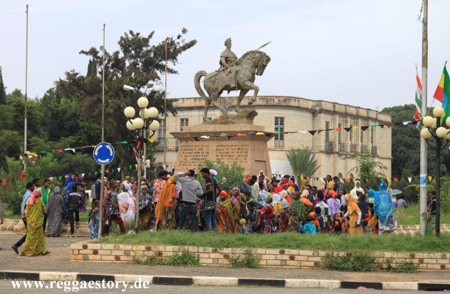 Ethiopia - Harar - Ras Makonnen Statue