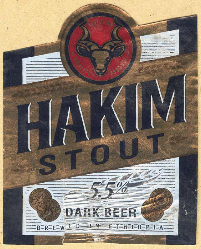 Hakim Stout Dark Beer - Ethiopia