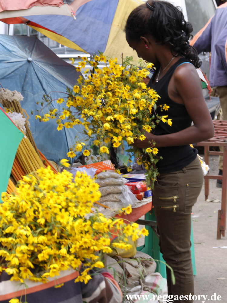 Ethiopia - Addis Ababa - Meskel Flowers