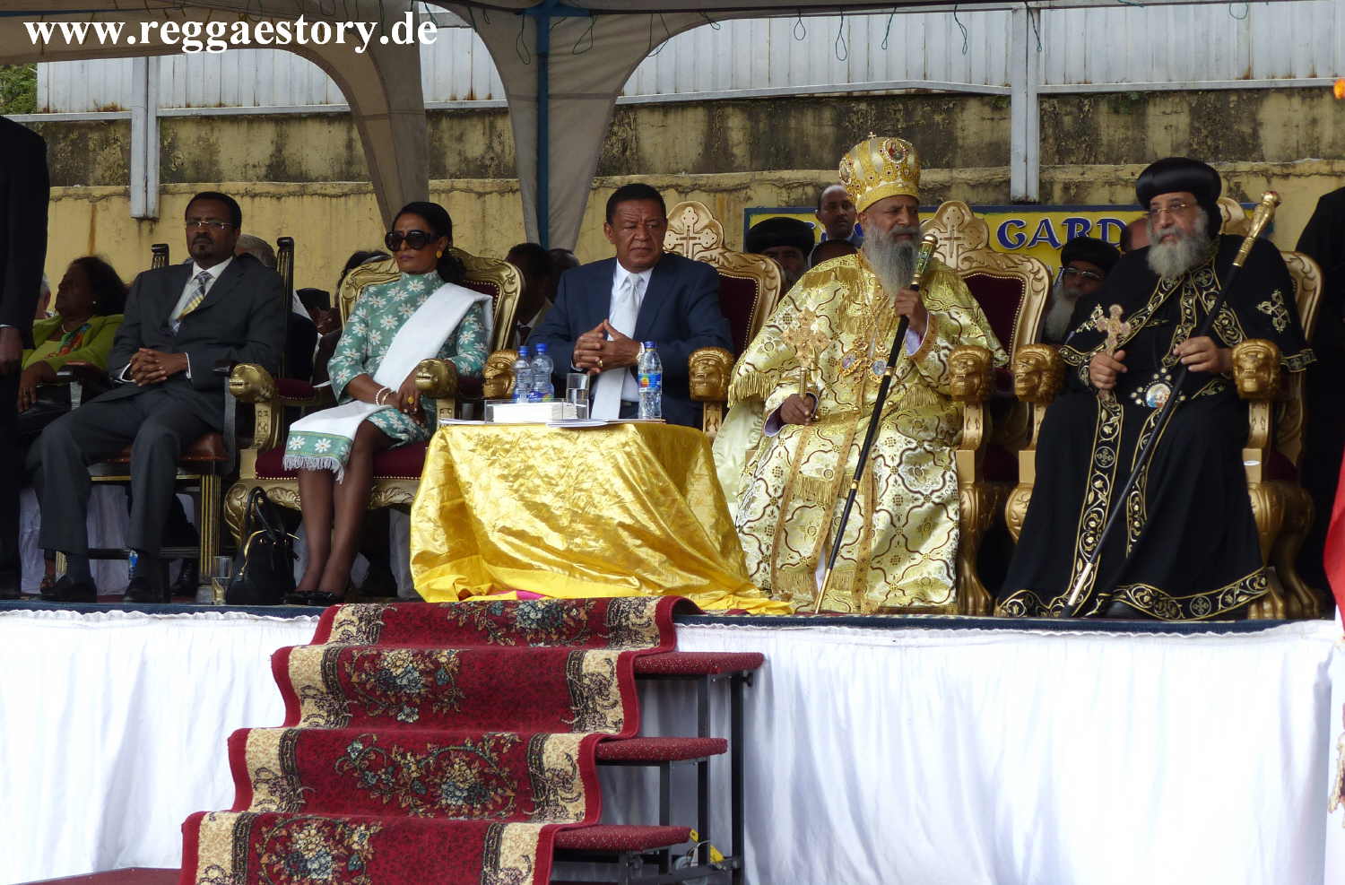 Meaza Abraham + Mulatu Teshome + Abune Mathias + Tawadros II.