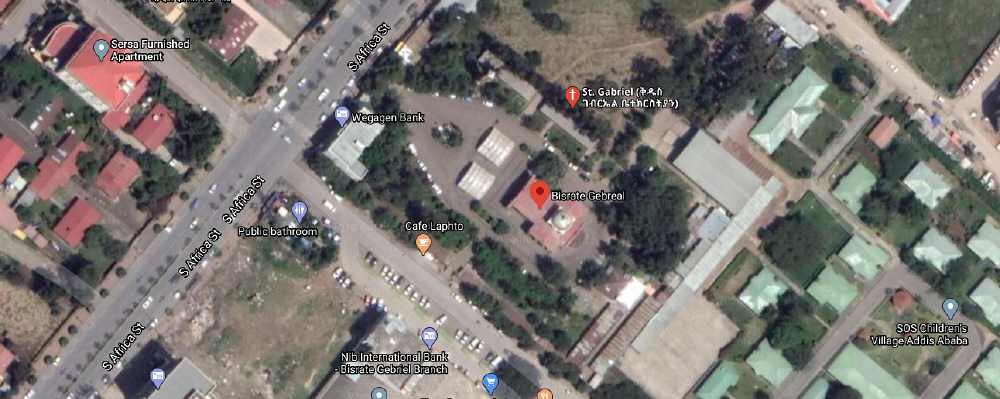 Bisrate Gebreal Church - Addis Ababa