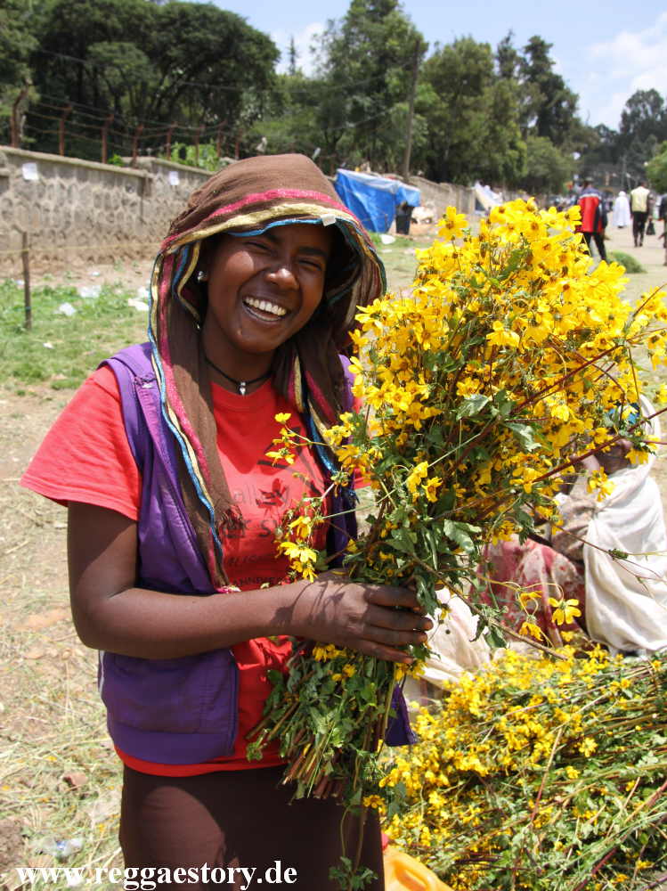 Meskel Flowers - St. Mikael Church - Addis Ababa