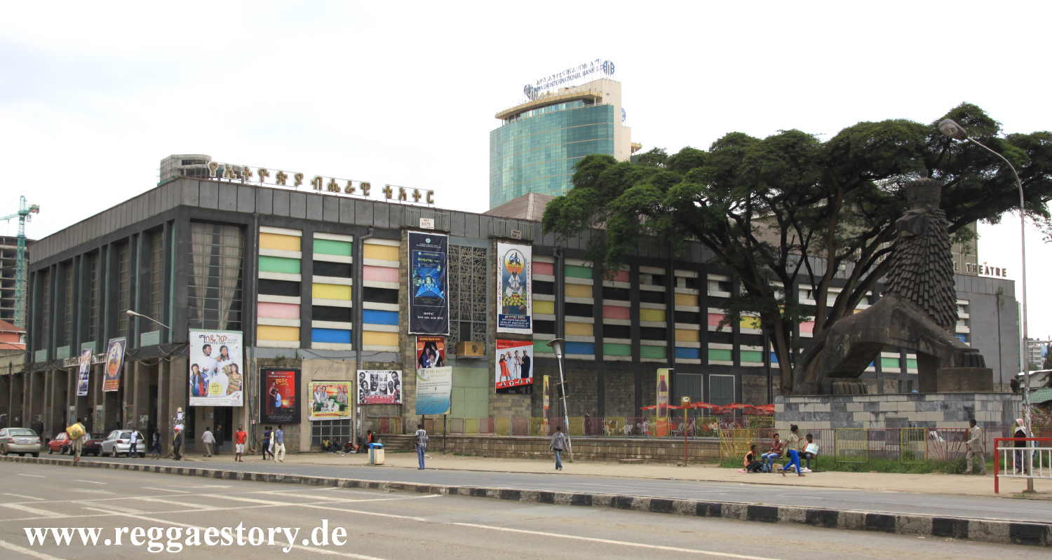 National Theatre & Lion of Judah - Addis Ababa
