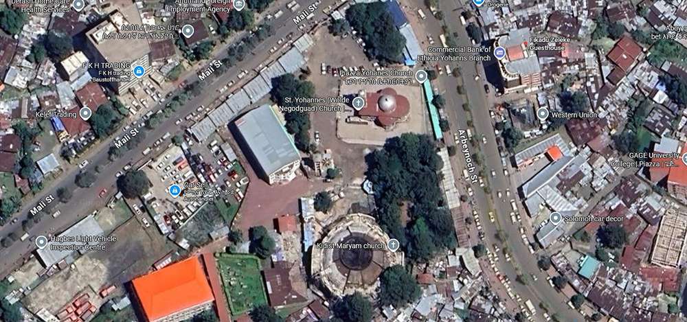 Kidist Maryam Church under construction - Addis Abeba