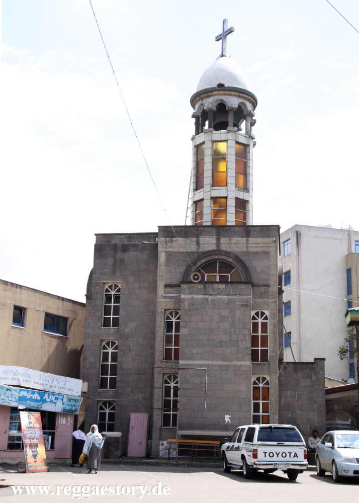 Bell Tower - Kidus Urael Church / St. Uriel Church - Addis Ababa