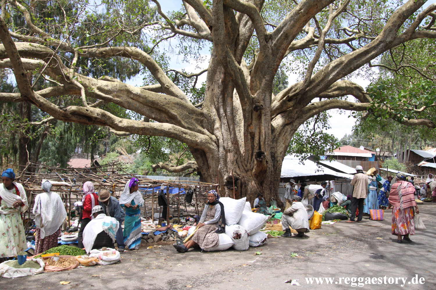 Market - Debre Libanos - Ethiopia