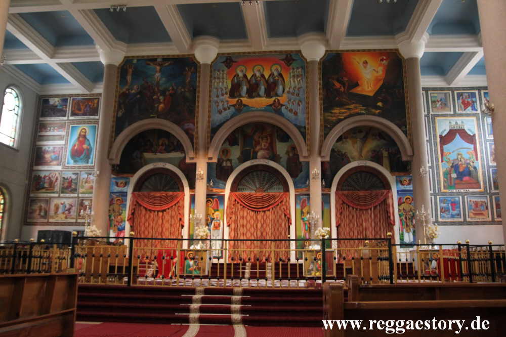 Bole Medhane Alem Cathedral - Addis Ababa