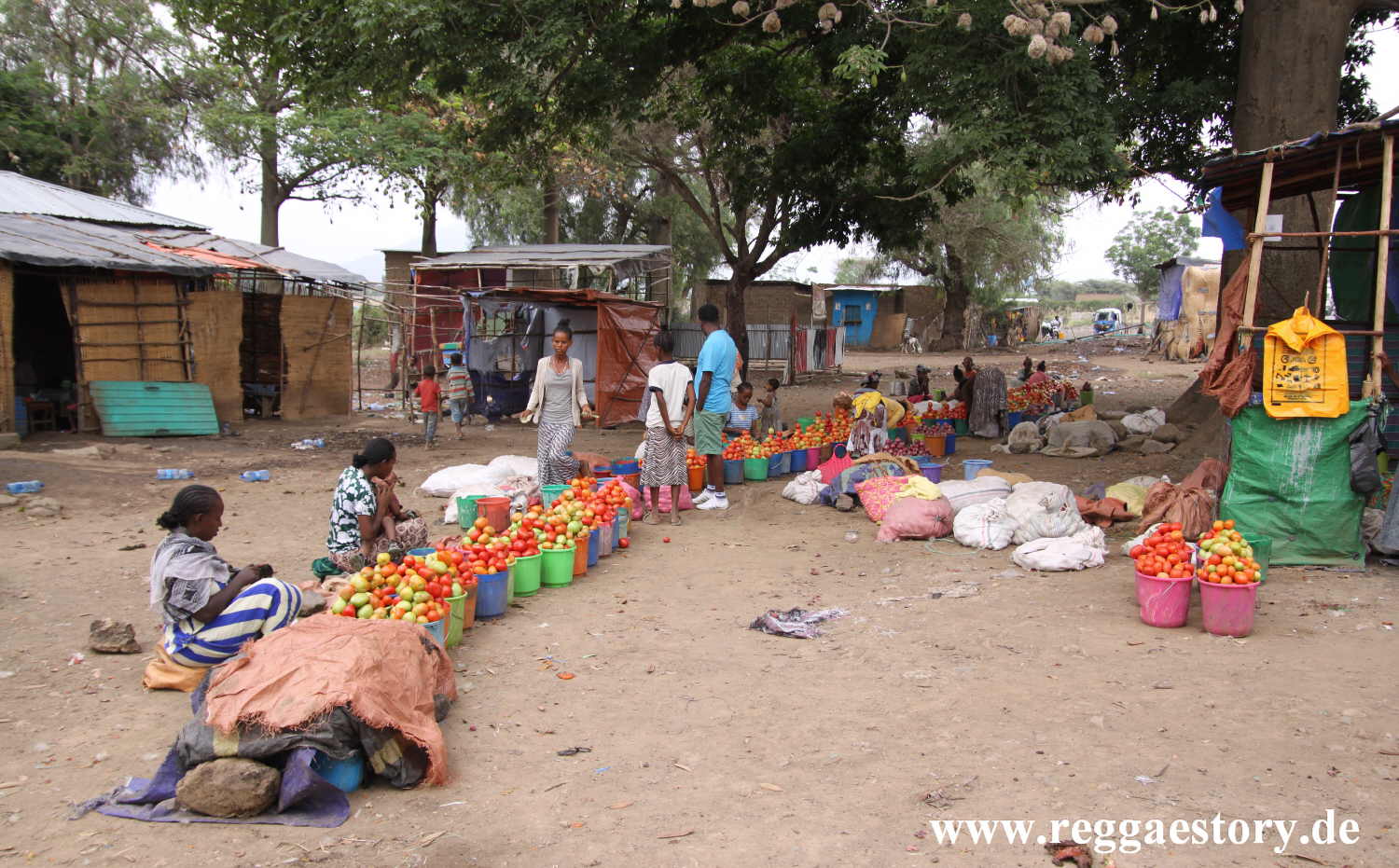 Lake Koka - Gem&uuml;semarkt - Ethiopia