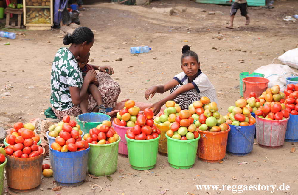 Lake Koka - Gem&uuml;semarkt - Ethiopia
