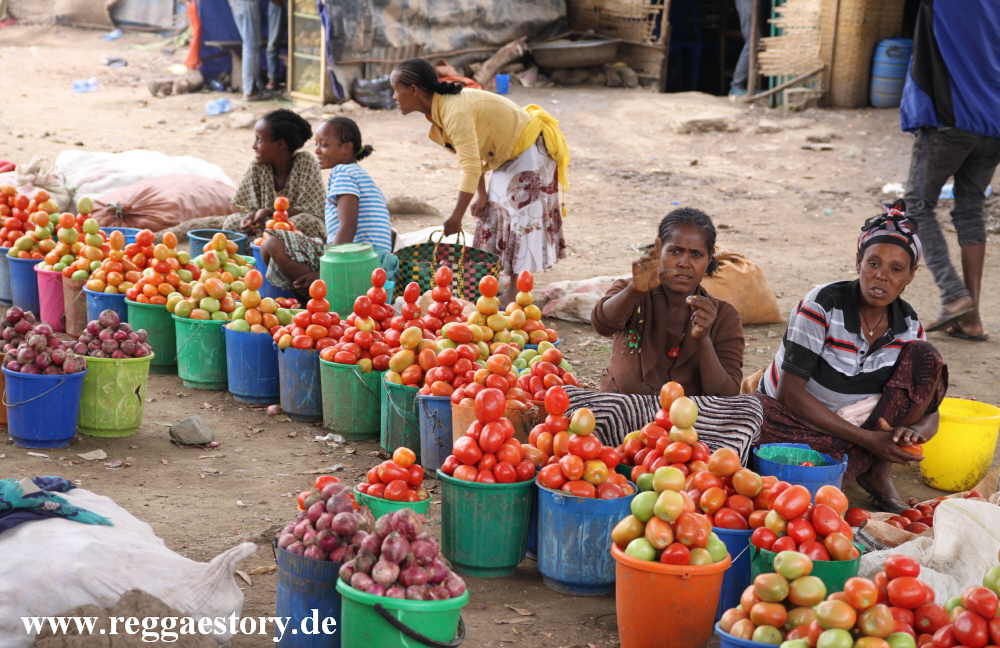 Lake Koka - Gem&uuml;semarkt - Ethiopia
