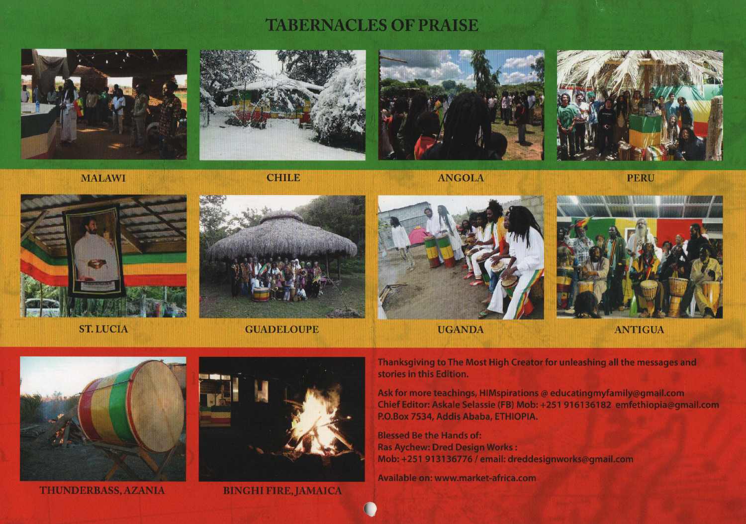 Empress Menen Foundation Kalender 2018-2019