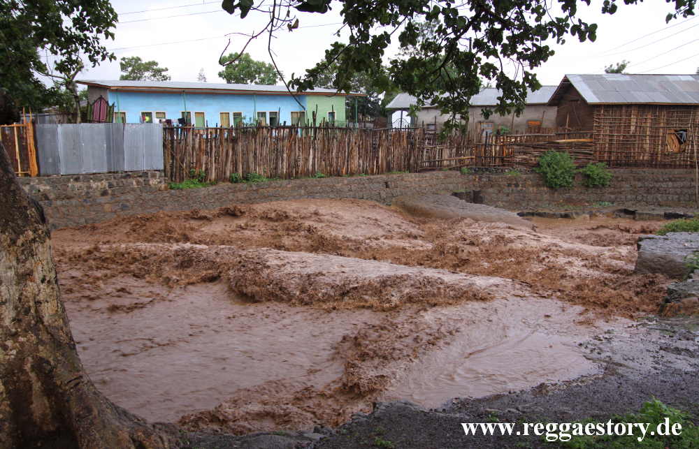 Much water after rain - Ethiopia - The South