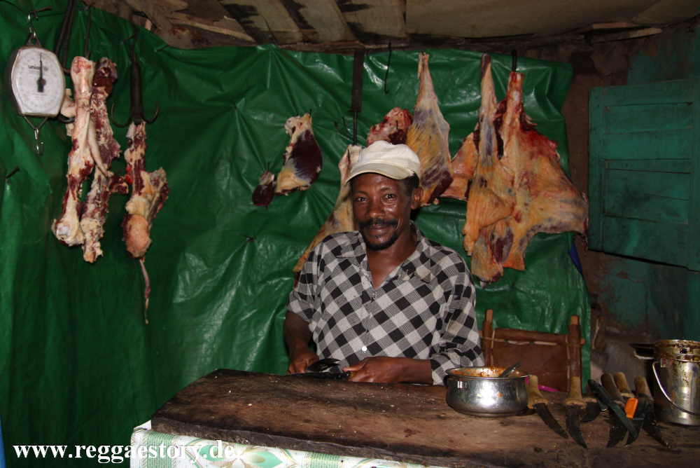 Fleischer in der Tej Bar - Ethiopia