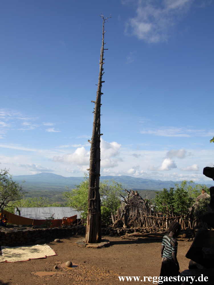 Generation Tree - Gamole Walled Village - Konso - Ethiopia