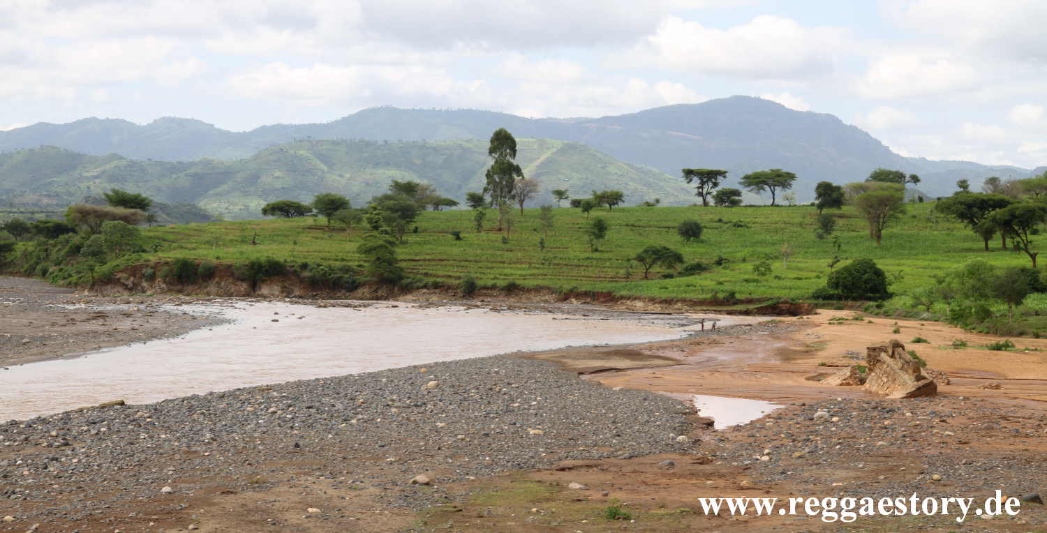 River in the west of Konso - Ethiopia
