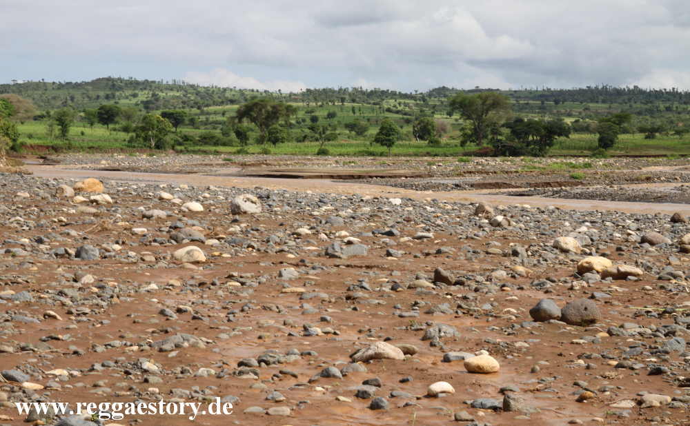 River in the west of Konso - Ethiopia