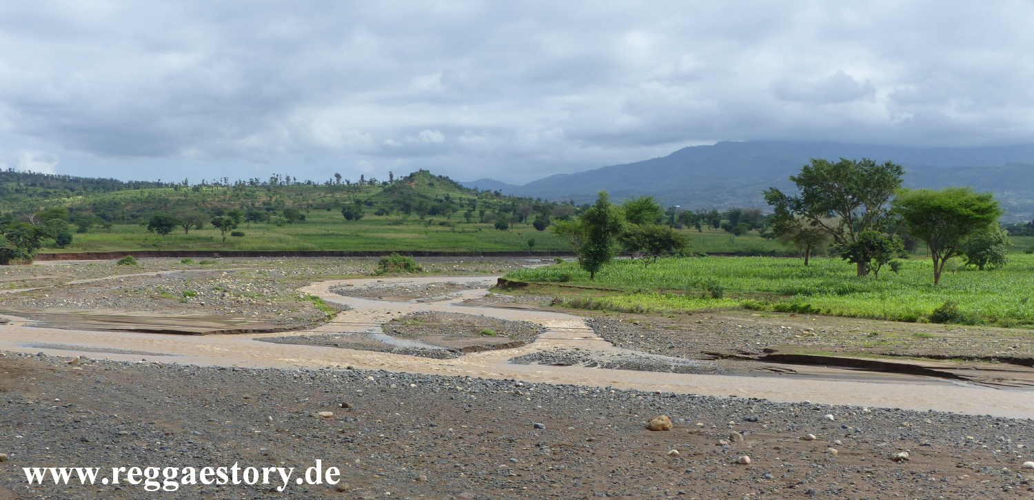 River in the west of Konso - Ethiopia