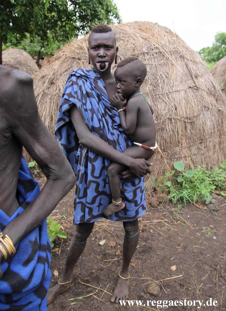 Mursi - Mago-Nationalpark - Ethiopia
