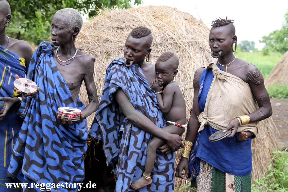 Mursi - Mago-Nationalpark - Ethiopia
